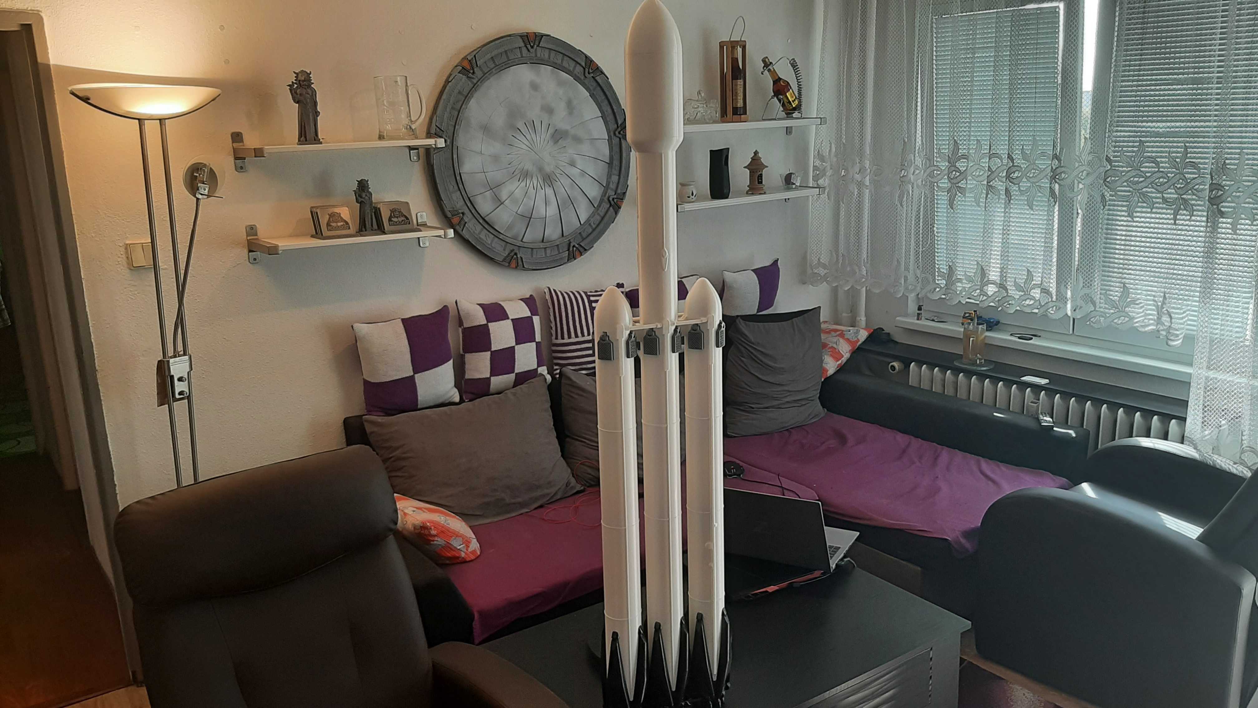 Falcon Heavy 1/48