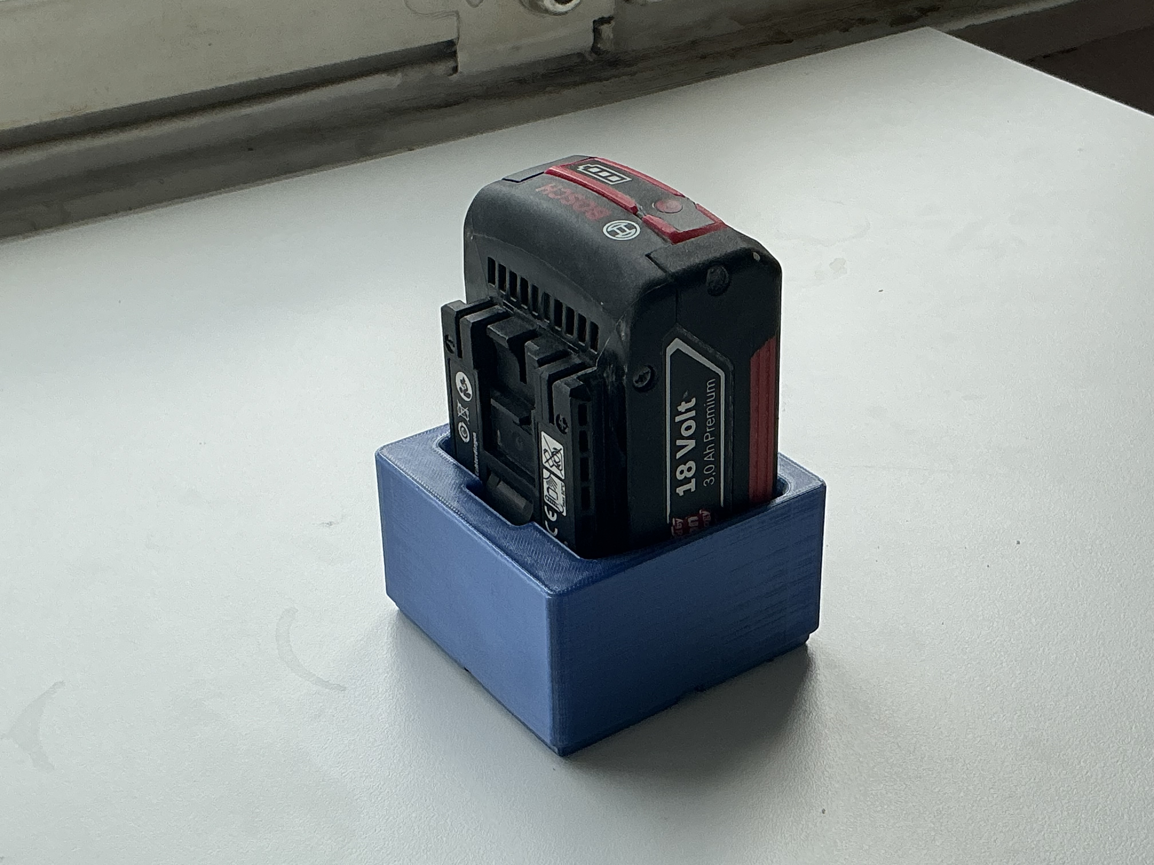 Gridfinity BOSCH 18V battery holder