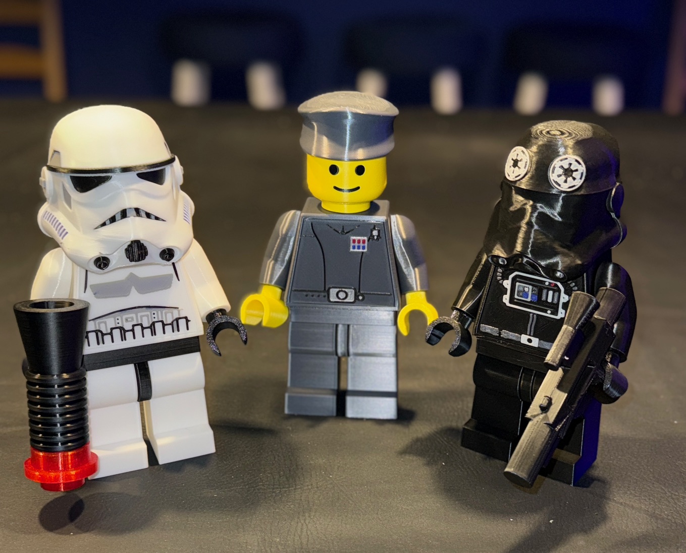 Star Wars TIE Fighter / Interceptor Pilot Brick MegaFigure (5:1 Scale)