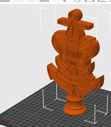 Sea Scout Flagpole Topper
