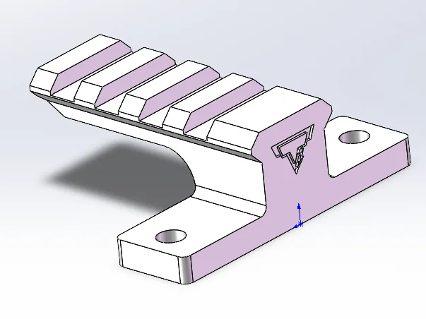 ALPA Mount to NATO Picatinny rail Convertor