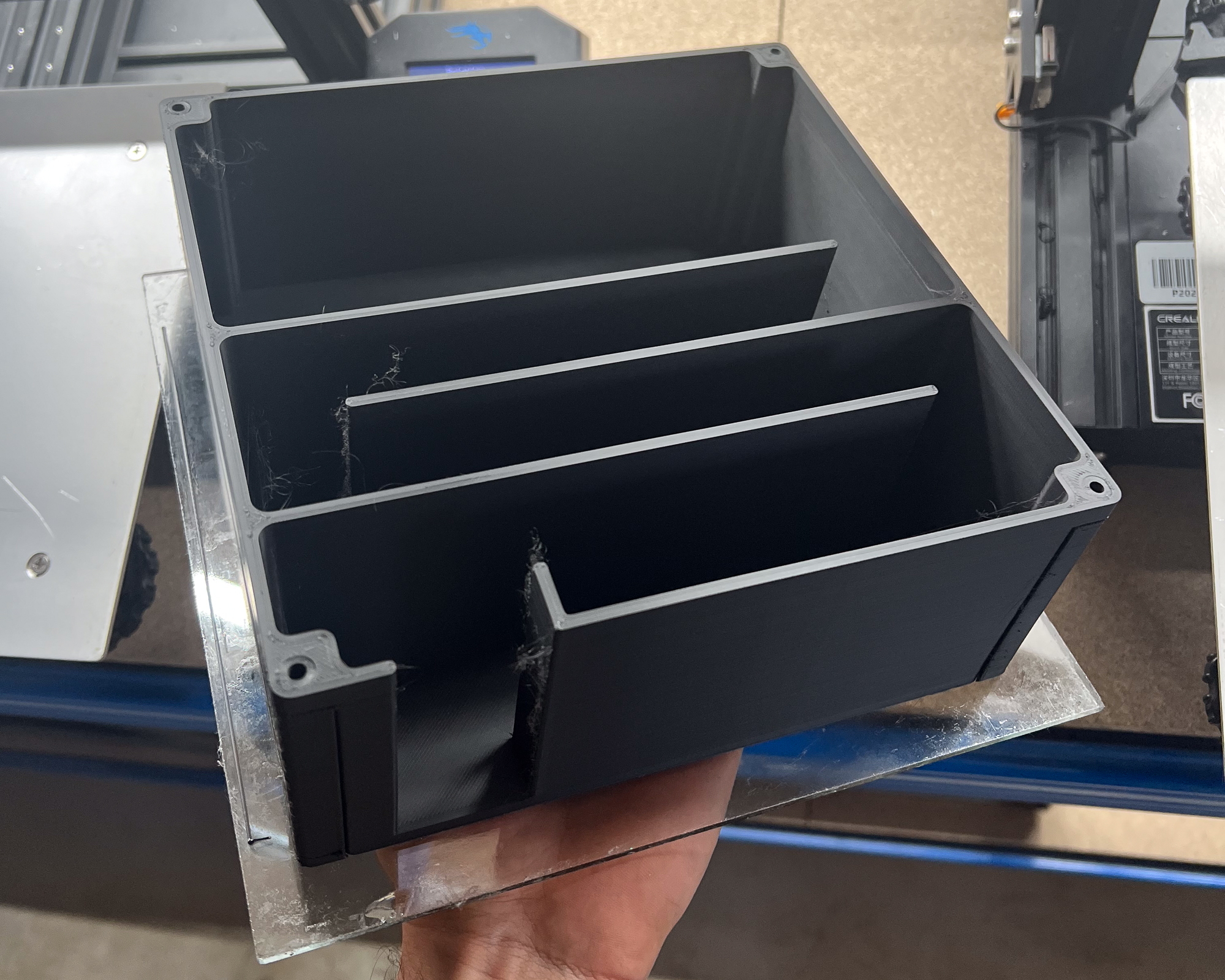 Light Maze for an 80 x 80 x 25 mm Fan