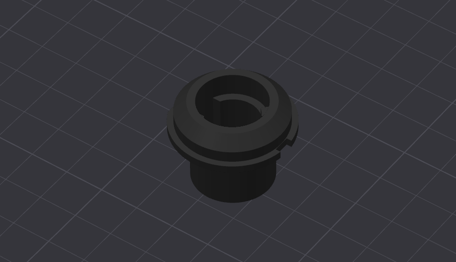 Kawasaki KQR lock cylinder holder