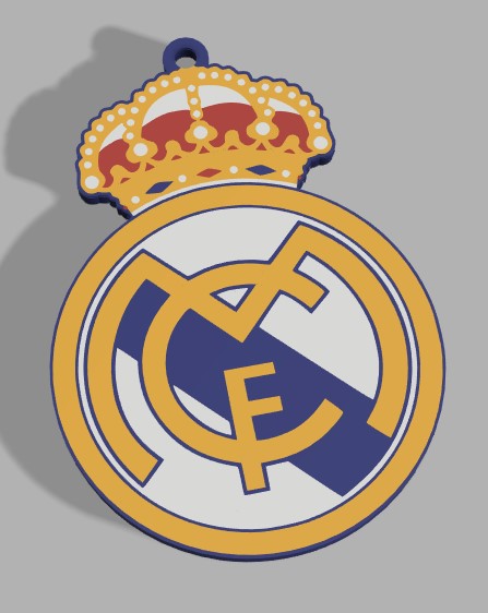 Llavero escudo Real Madrid