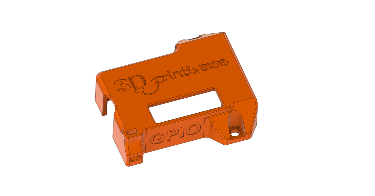 Prusa GPIO "Hackerboard" 3D Printiverse Cover by 3DPrintiverse