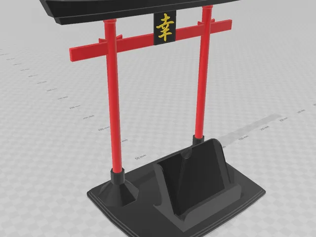Japanese Torii Phone Holder