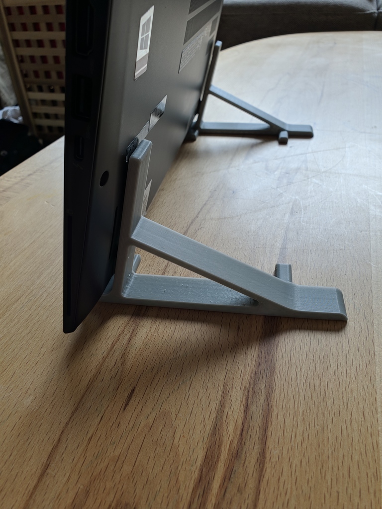 Vertical laptop stand for Lenovo Thinkpad T460s, T490s, Acer Chromebook ...