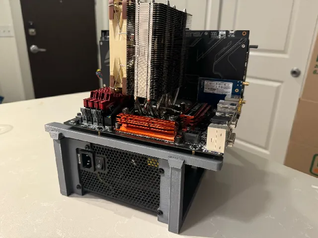 Full-size ATX open-frame case
