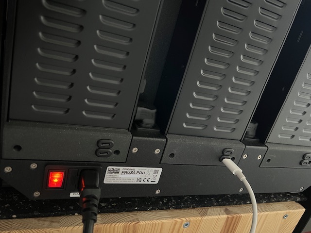 Prusa XL PSU cover with 2x USB-C