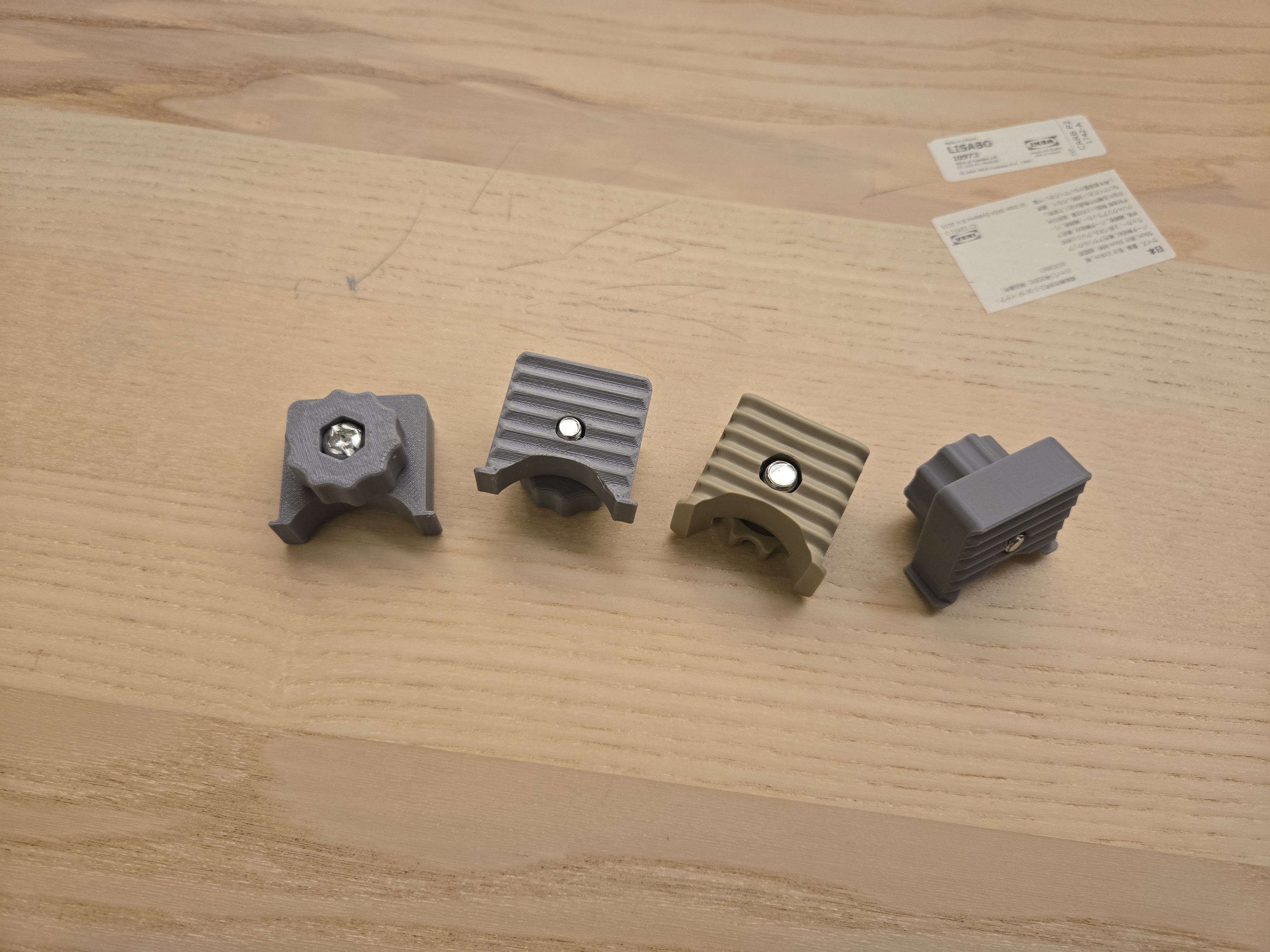 IKEA Lisabo table leg support components by Hank Download free STL