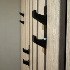 Modular Minimalist Hook for Slat Walls