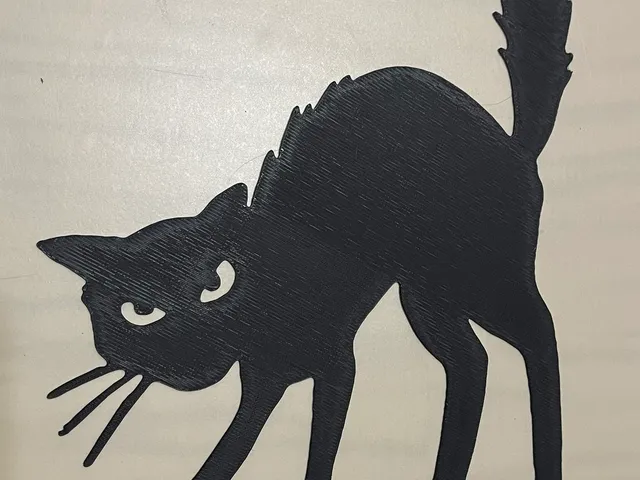 Black Cat - Wall Art