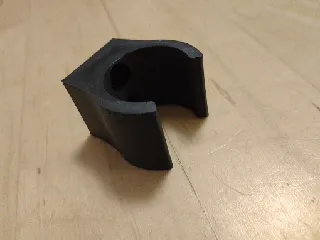 Bicycle pump wall holder