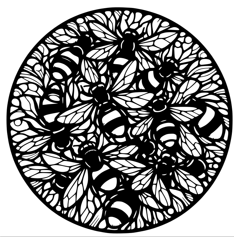 Bees in Kaos - coaster
