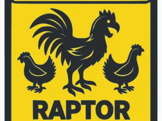 Sign: Beware raptor chickens by Nina Máčová | Download free STL model ...