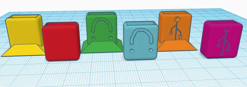 USB drive caps by Medium_John | Download free STL model | Printables.com