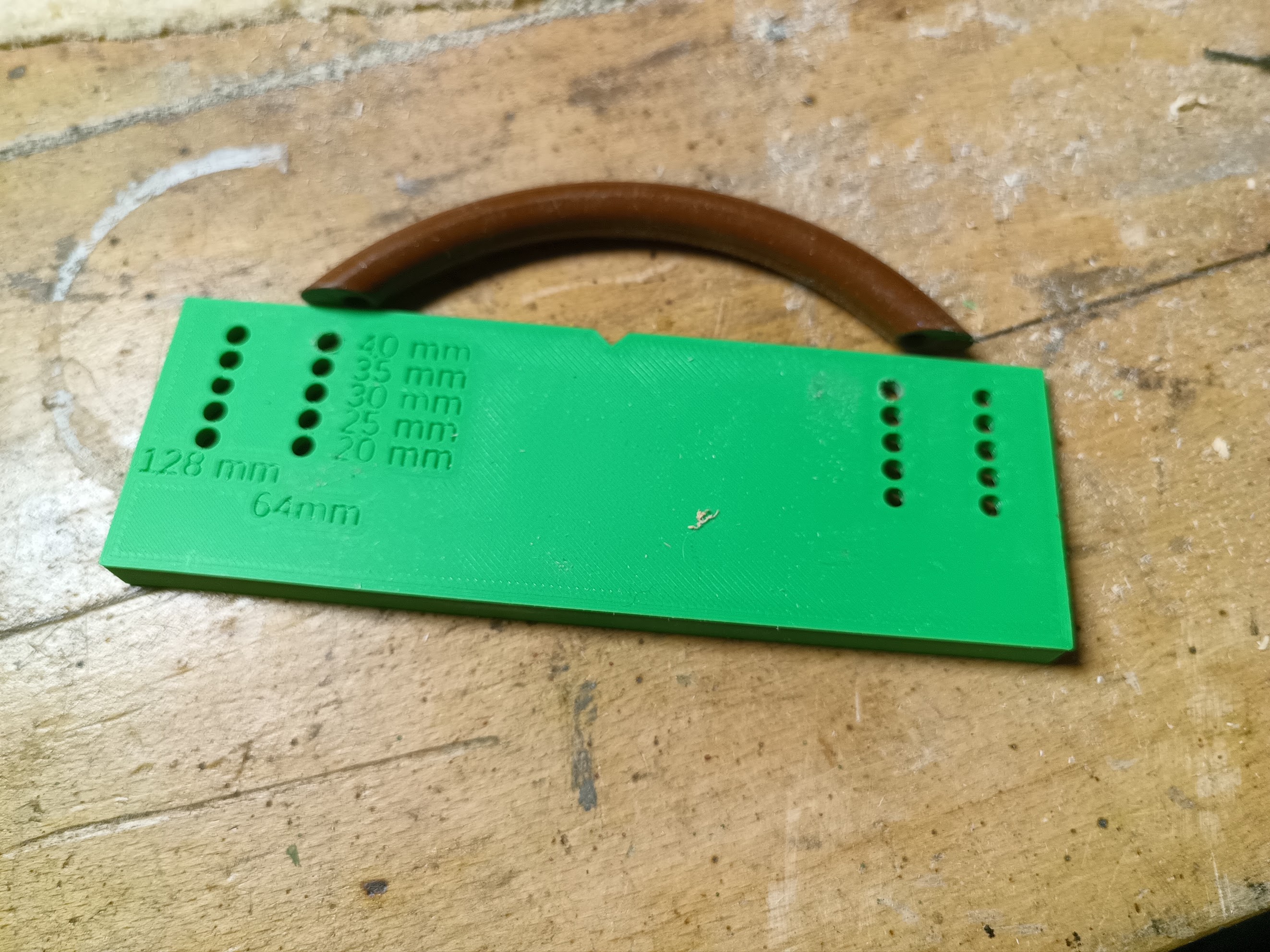 Drilling template for handles 96&128 mm V2