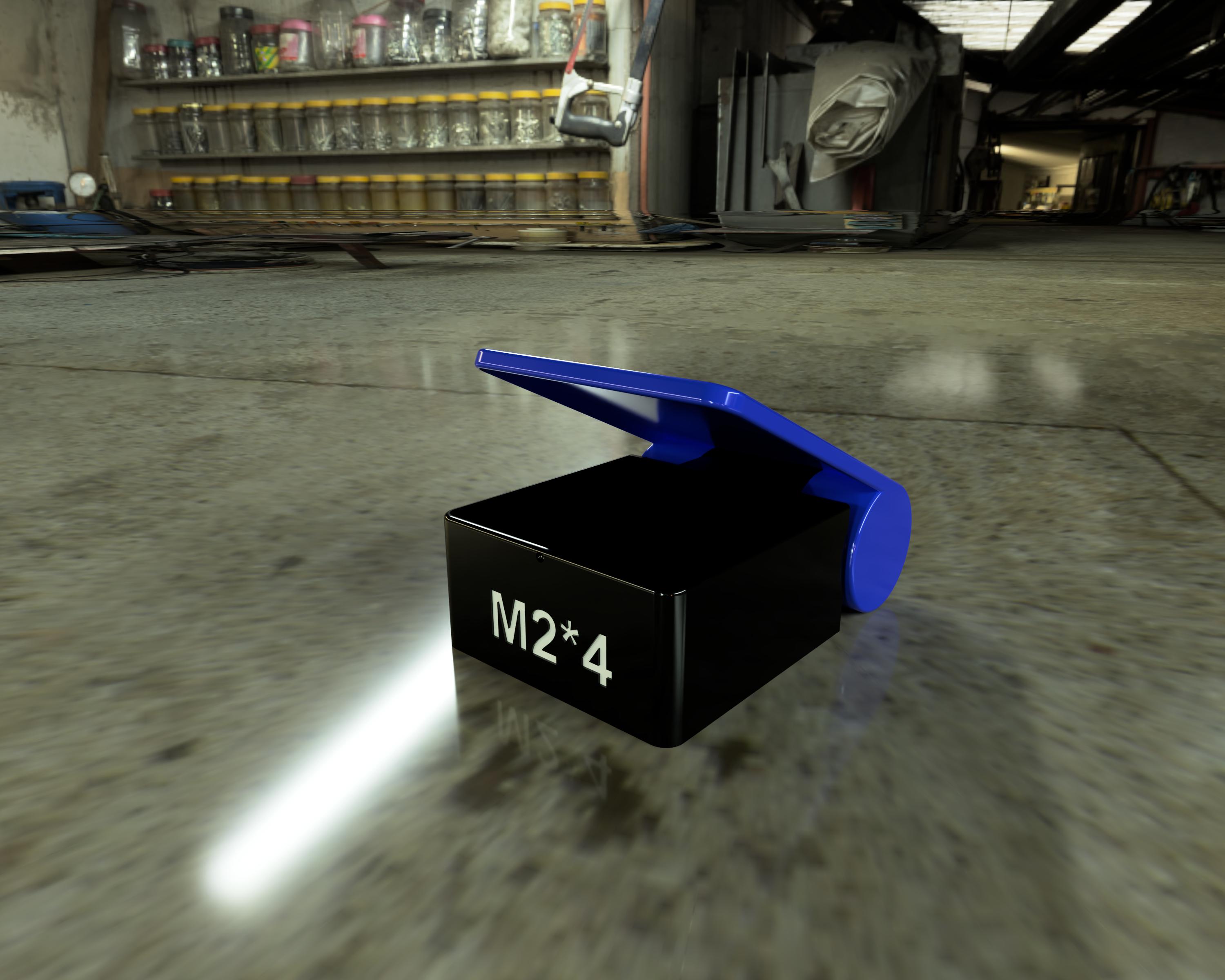Small parts box M2x4 60x60x30