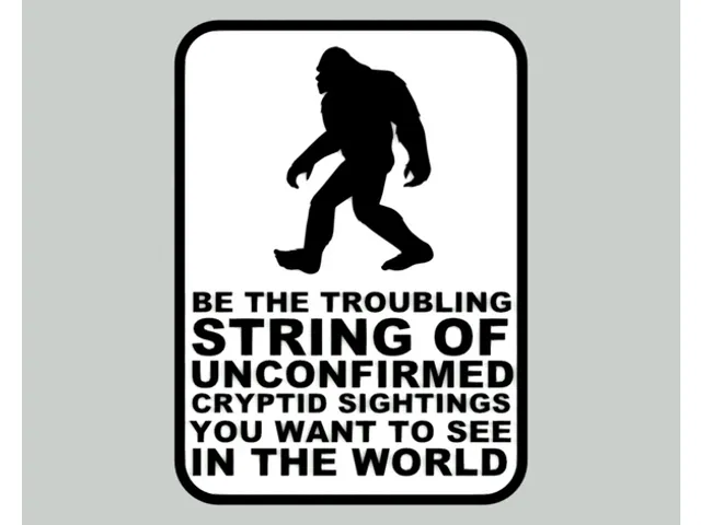 Bigfoot Cryptid Sign
