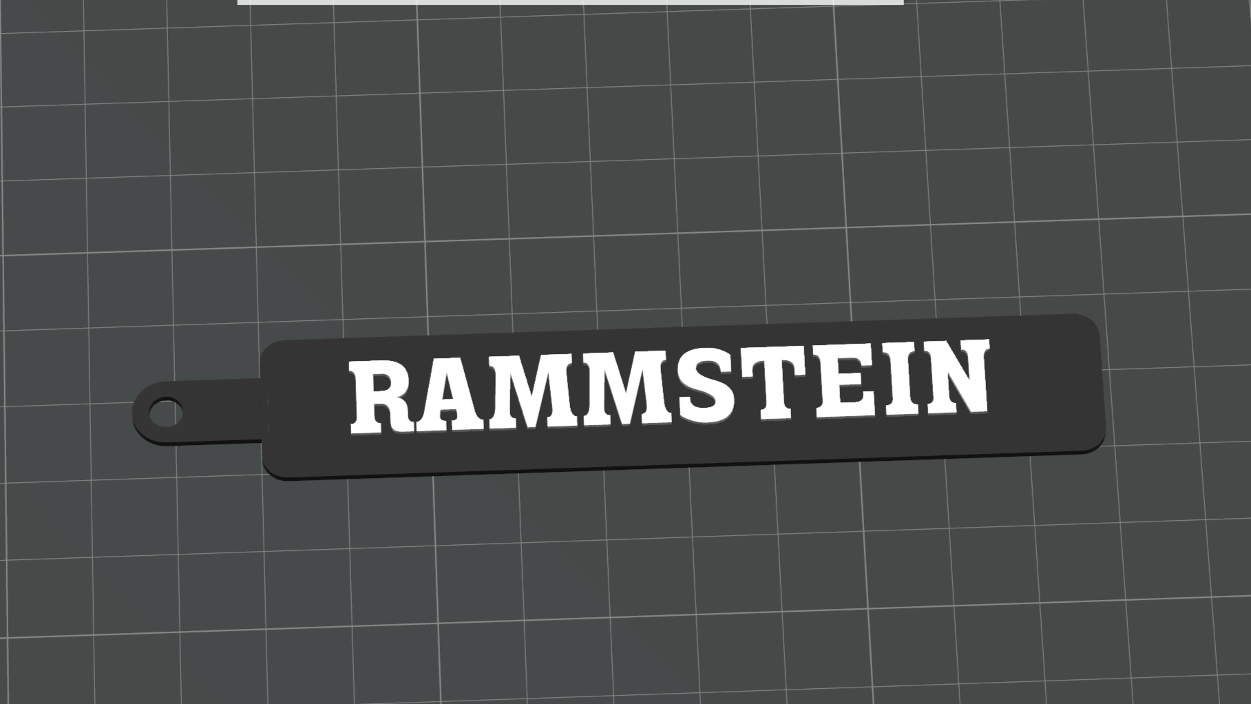 Rammstein Keychain