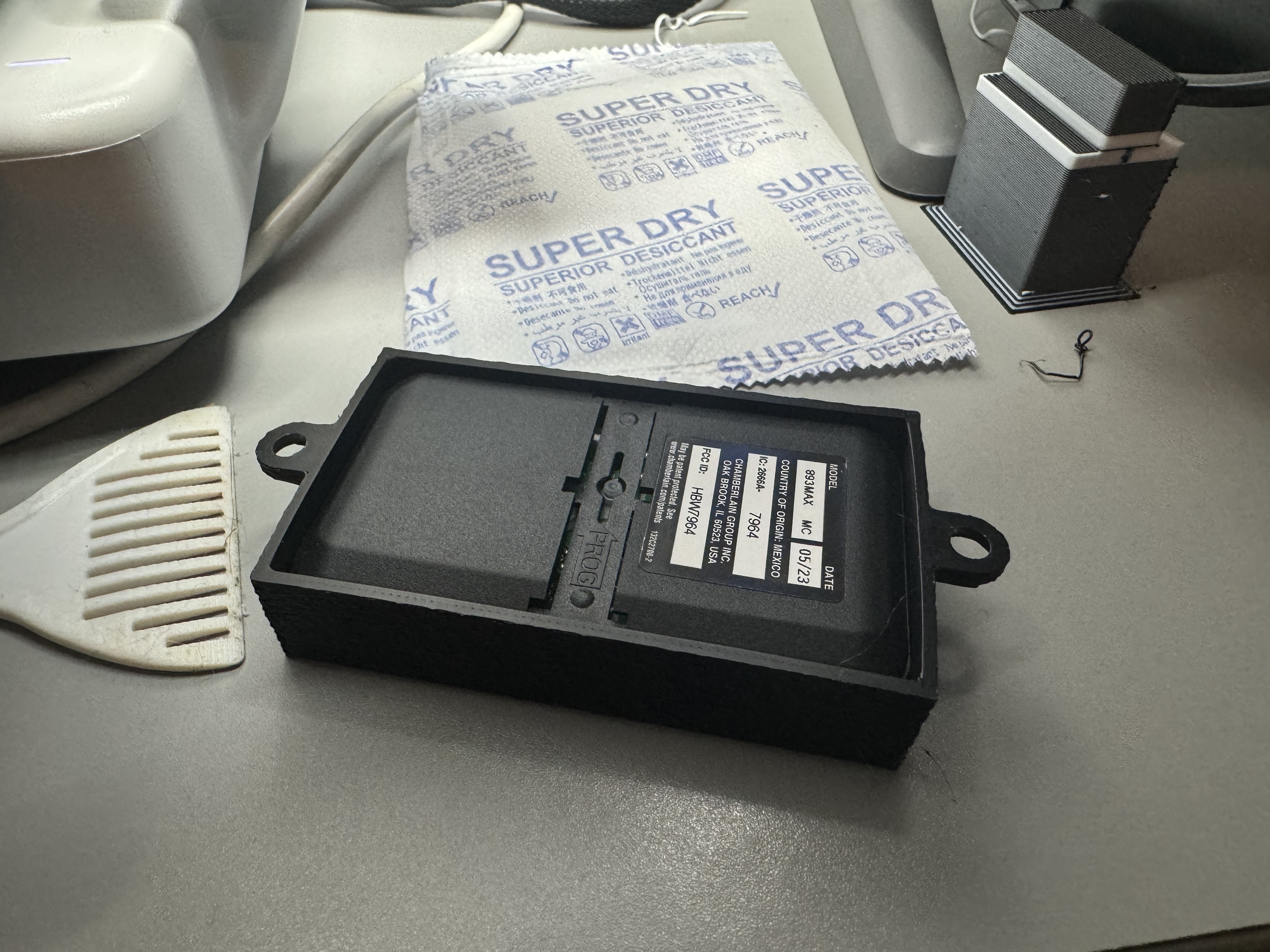 3 door garage door clicker case