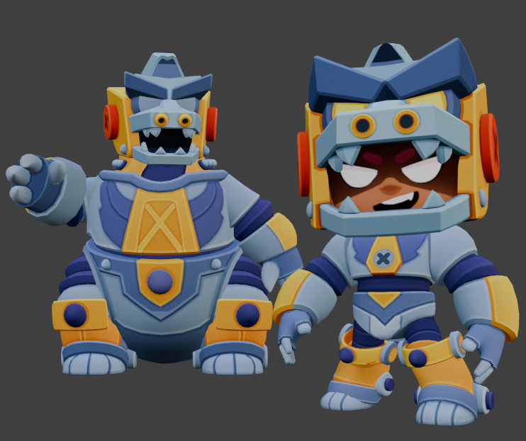MechaGodzilla Nita - Brawl Stars