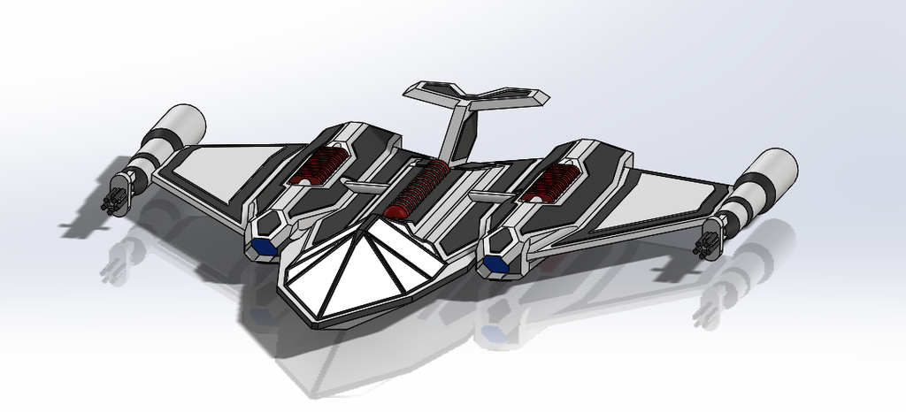 Experimental Angled Fighter