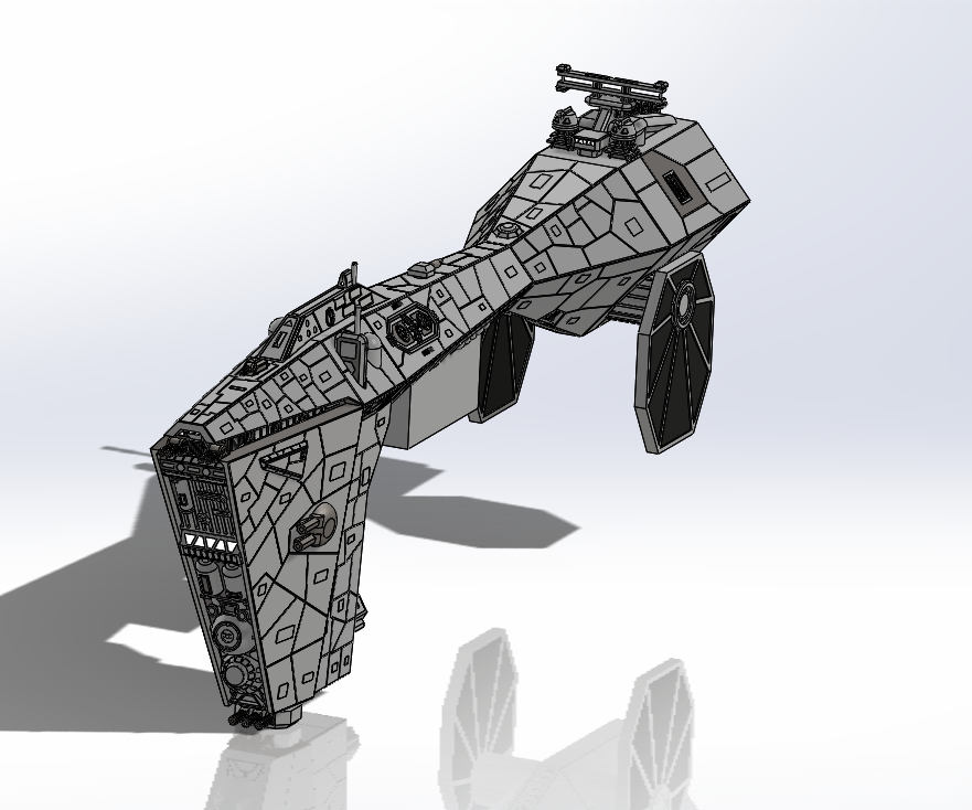 Fixed Imperial Nebulon B Cruiser