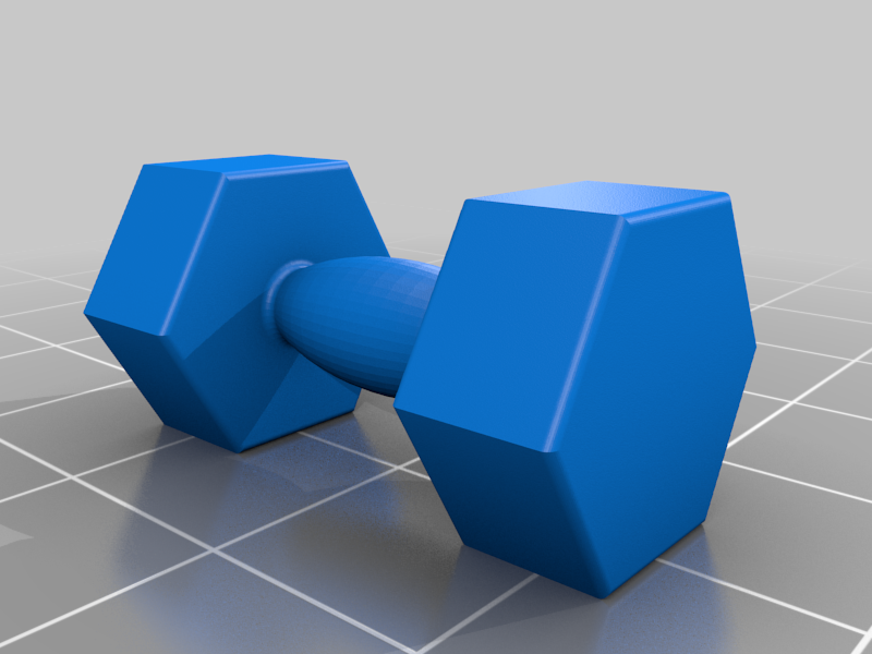 Dumbbell Earring
