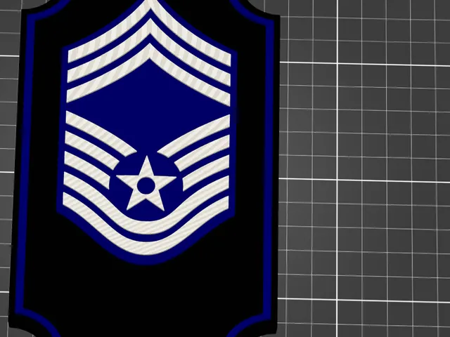 Chief Master Sergeant Plaque - Blank