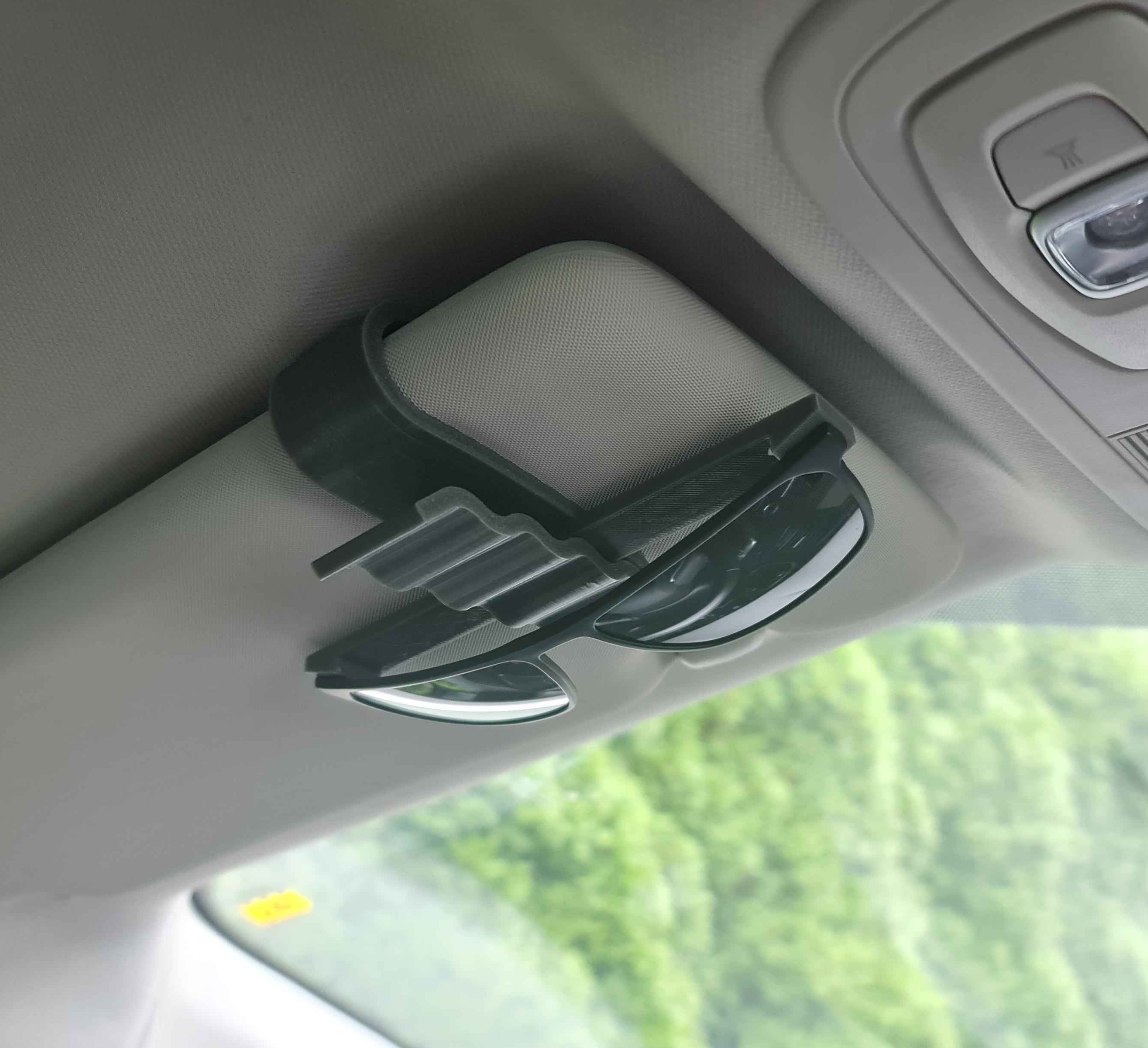 Magnetic Adapter for ANY Sunglasses Clip Car Holder