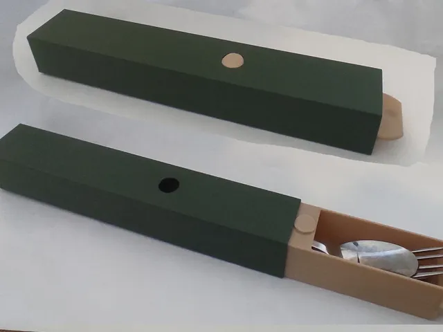 Cutlery travel box - 3 sizes