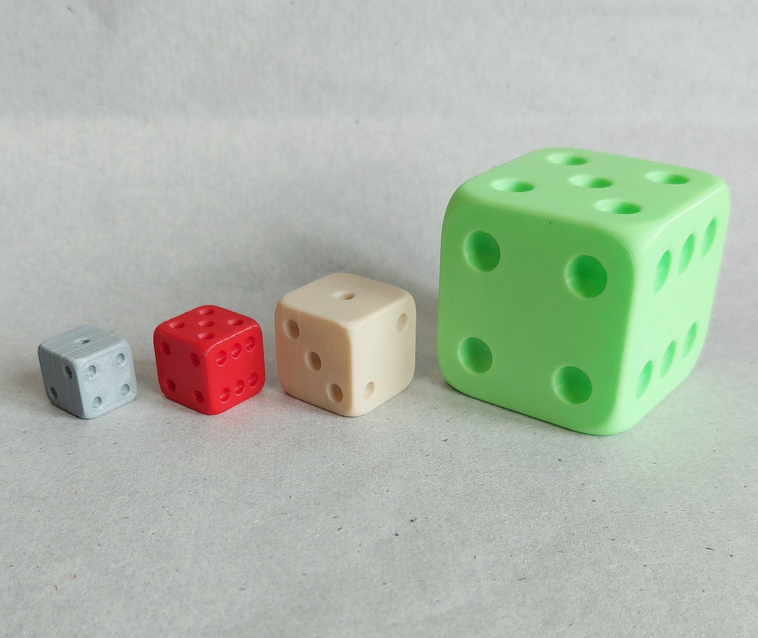 Left hand dice