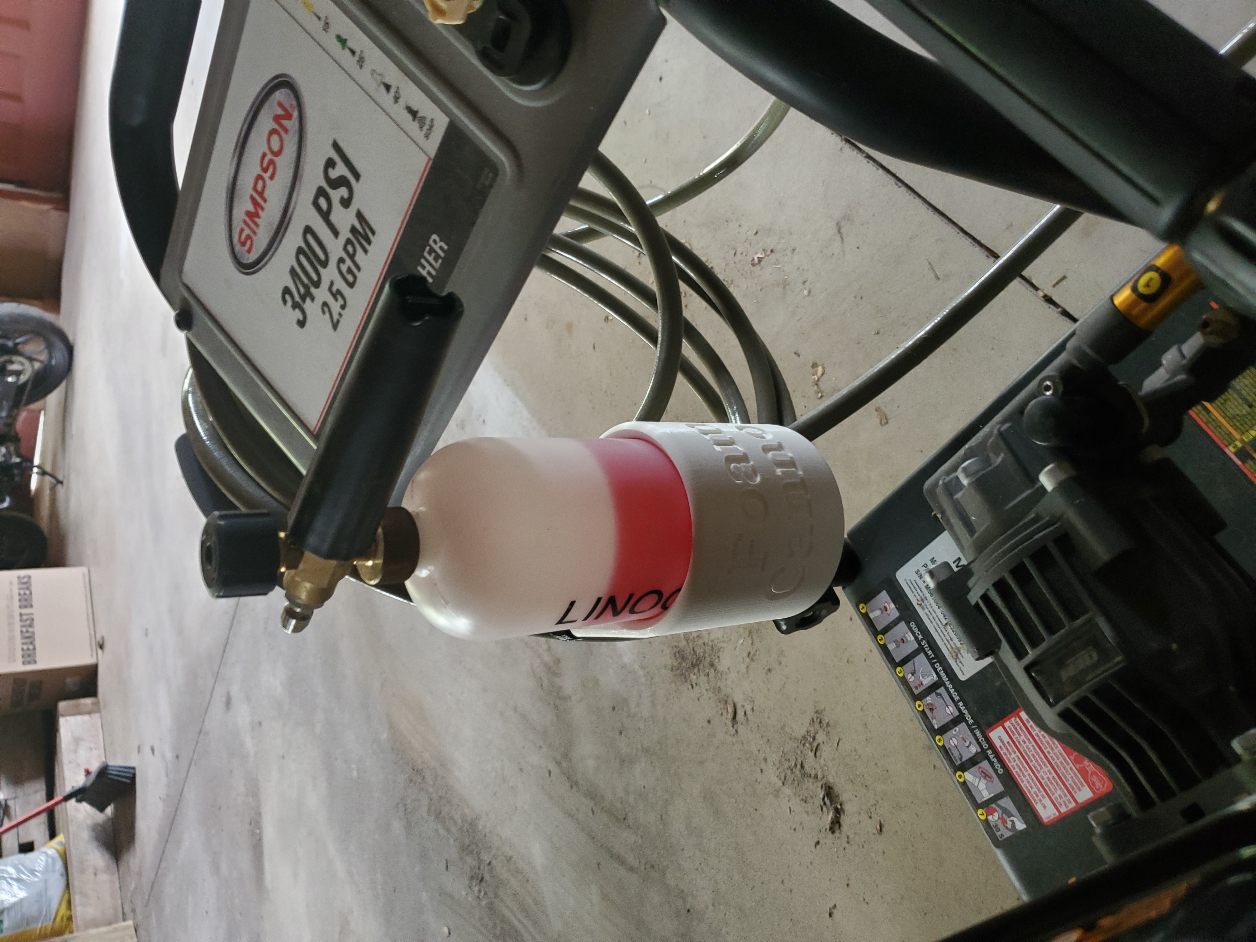 Pressure Washer Foam Cannon Holder
