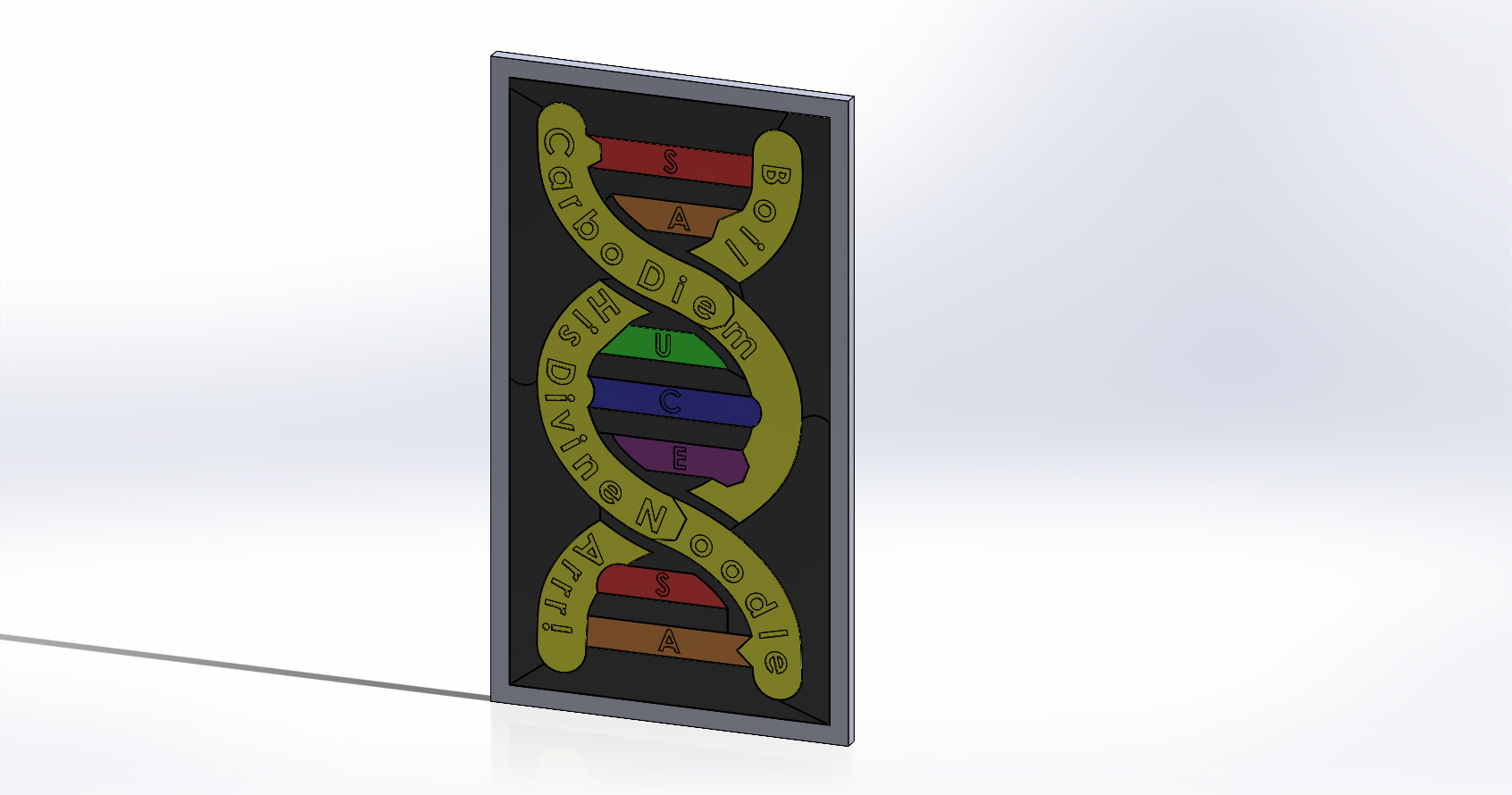 Flying Spaghetti Monster DNA Puzzle
