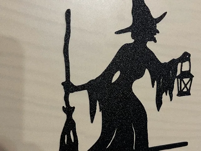 Wall Art - A Witch with a Lantern