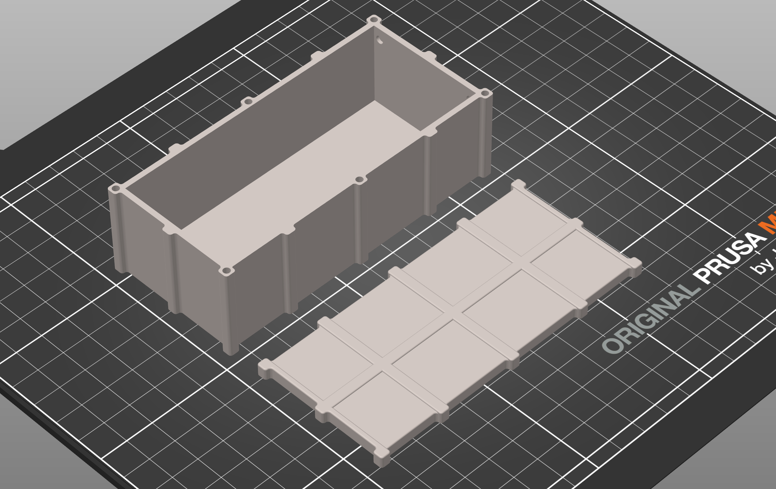 Pickup Truck Battery Box (Shorty) for RC4WD XtraCab, Mojave II