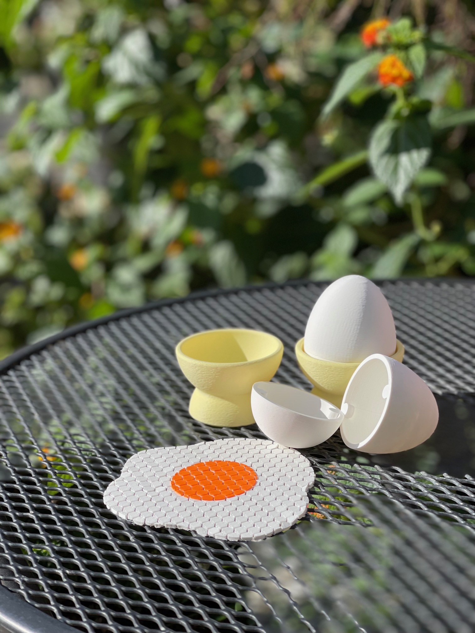 Egg Cup (compatible with 'Fidget Fabric Fried Egg Set')