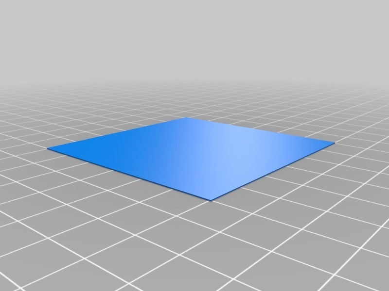 Miniatura 2 do modelo 3D Bed leveling square (center)