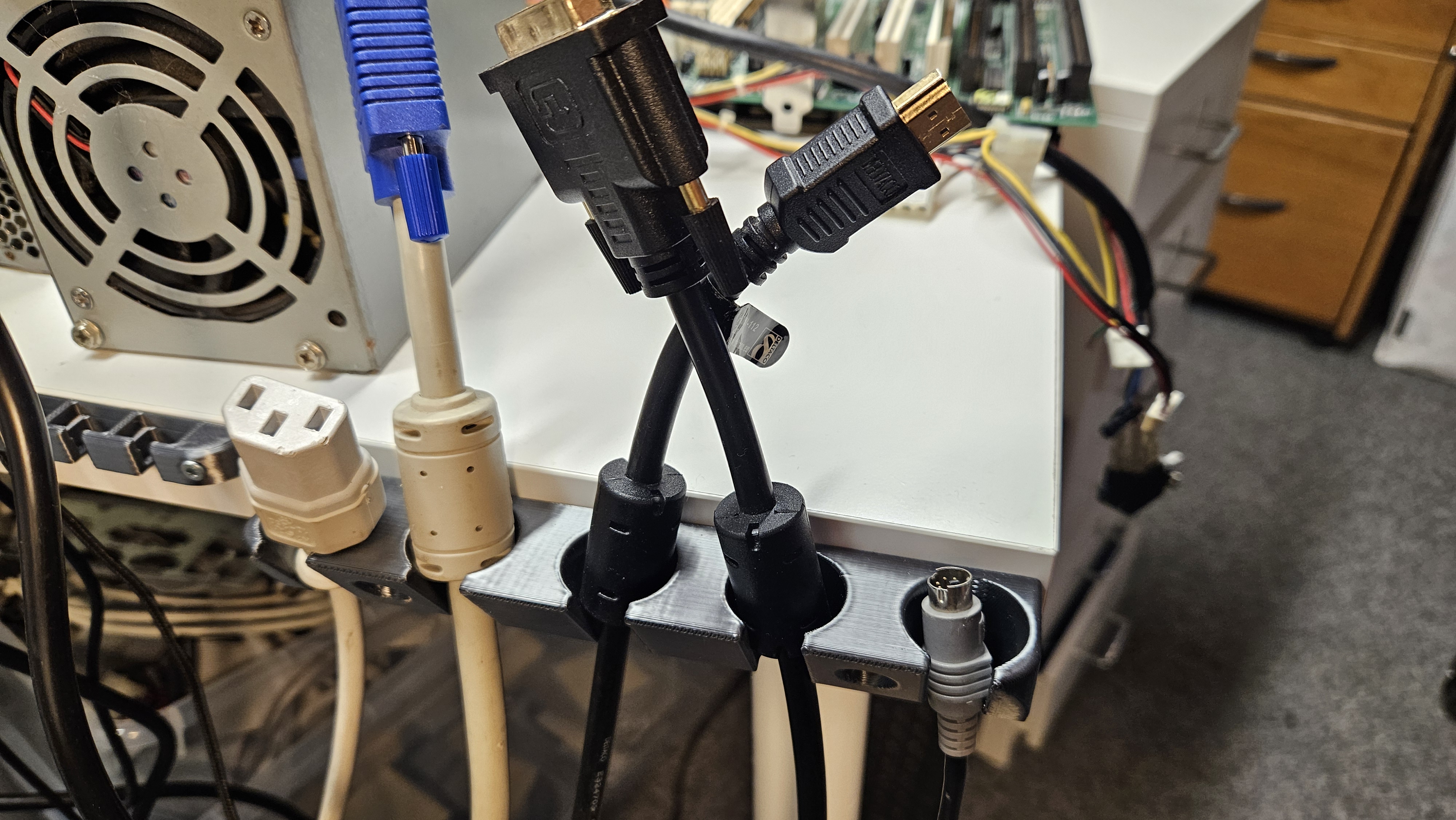 Cable hanger for larger cables