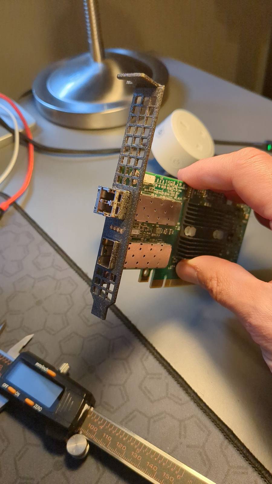 Mellanox ConnectX2 CX312A Full Length PCIe Bracket Shield by David