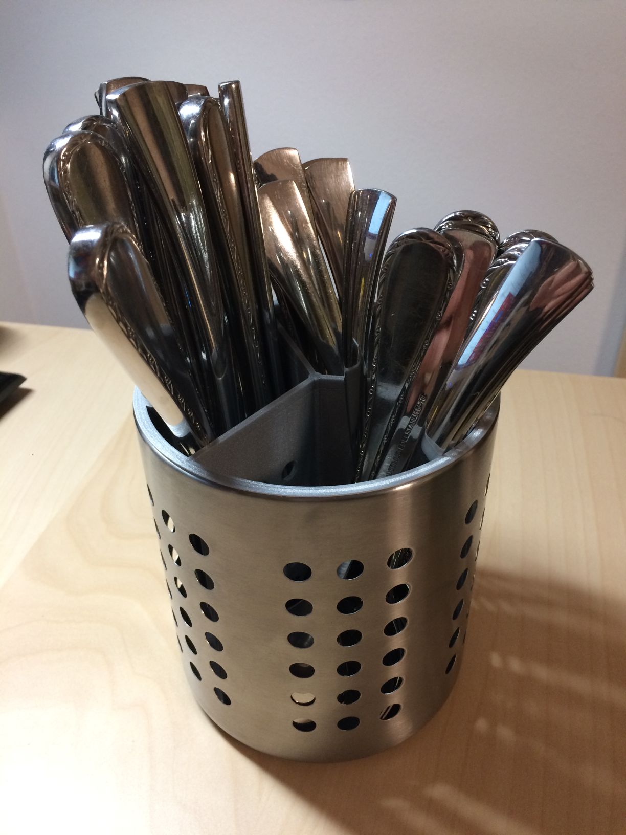 Divider for Ikea ORDNING utensils holder by Hobby Hoarder Download