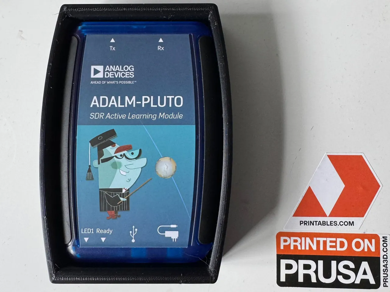 ADALM-PLUTO SDR（未開封） ADALM Pluto Mounting Case by Algenon | Download free STL model