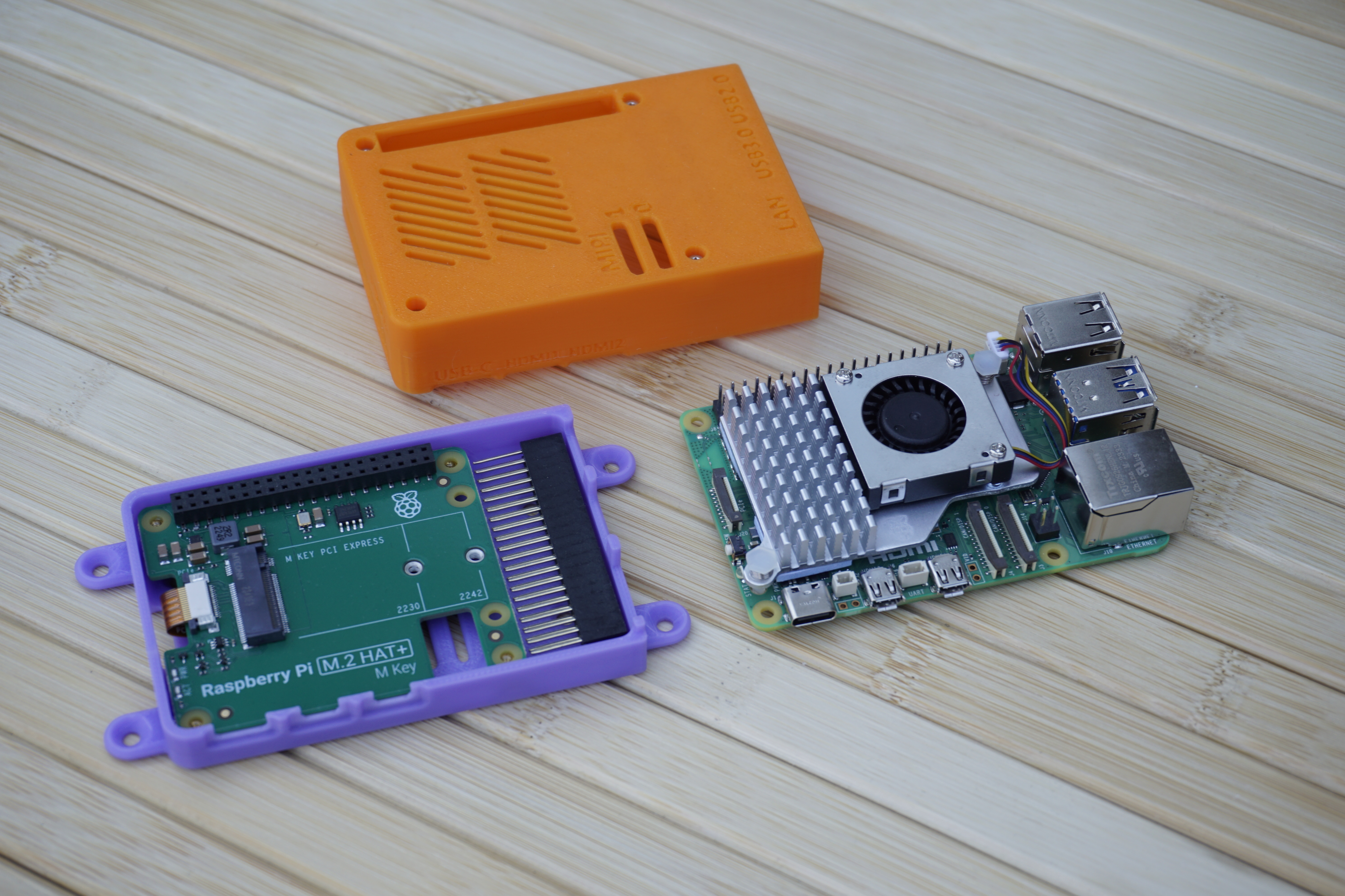 Raspberry Pi 5 & RaspberryPi M.2 HAT+ Housing by Nerdiy.de — miniatura 4