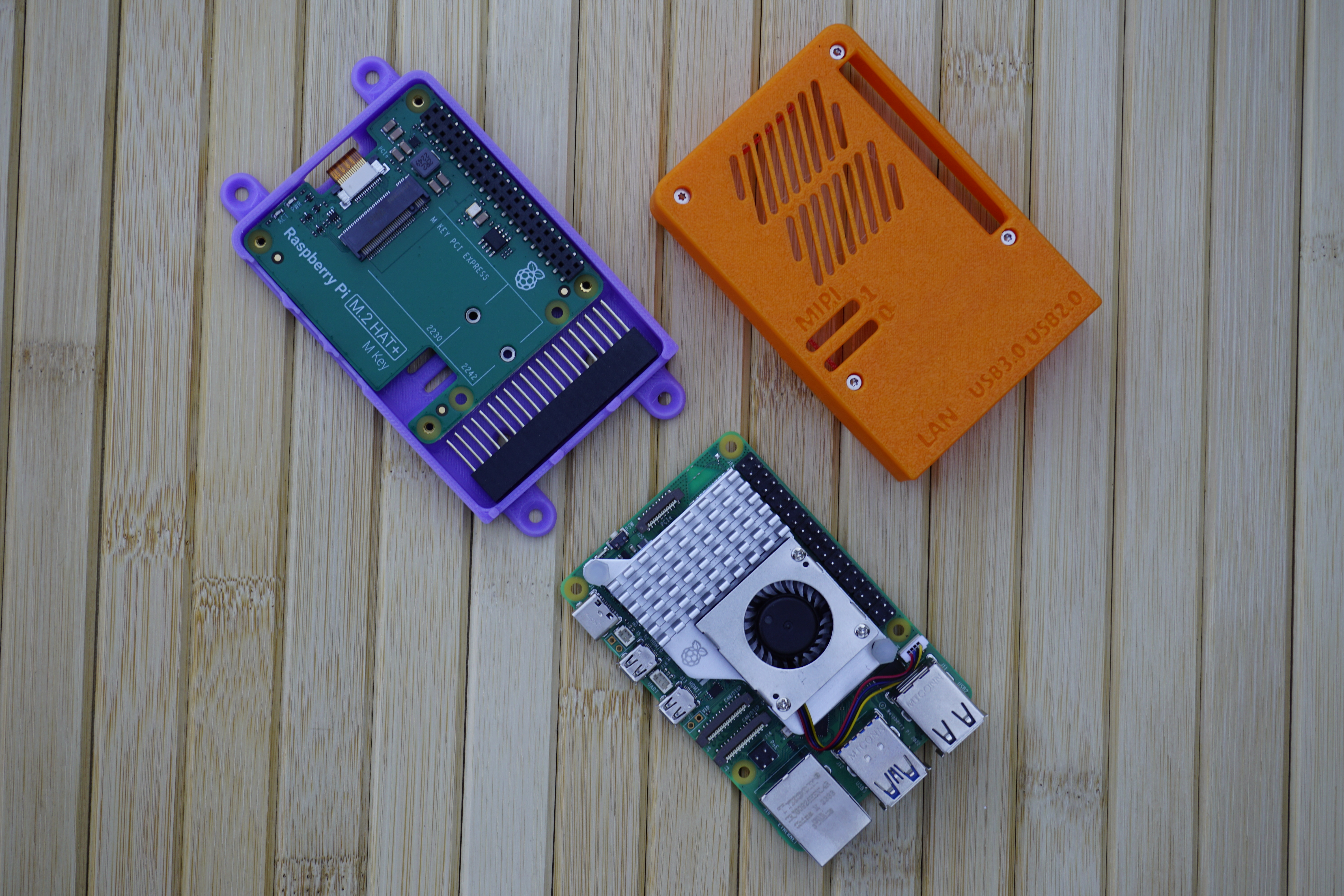 Raspberry Pi 5 & RaspberryPi M.2 HAT+ Housing by Nerdiy.de — miniatura 2
