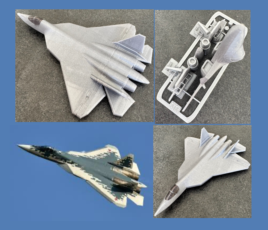 Su-57 kit card