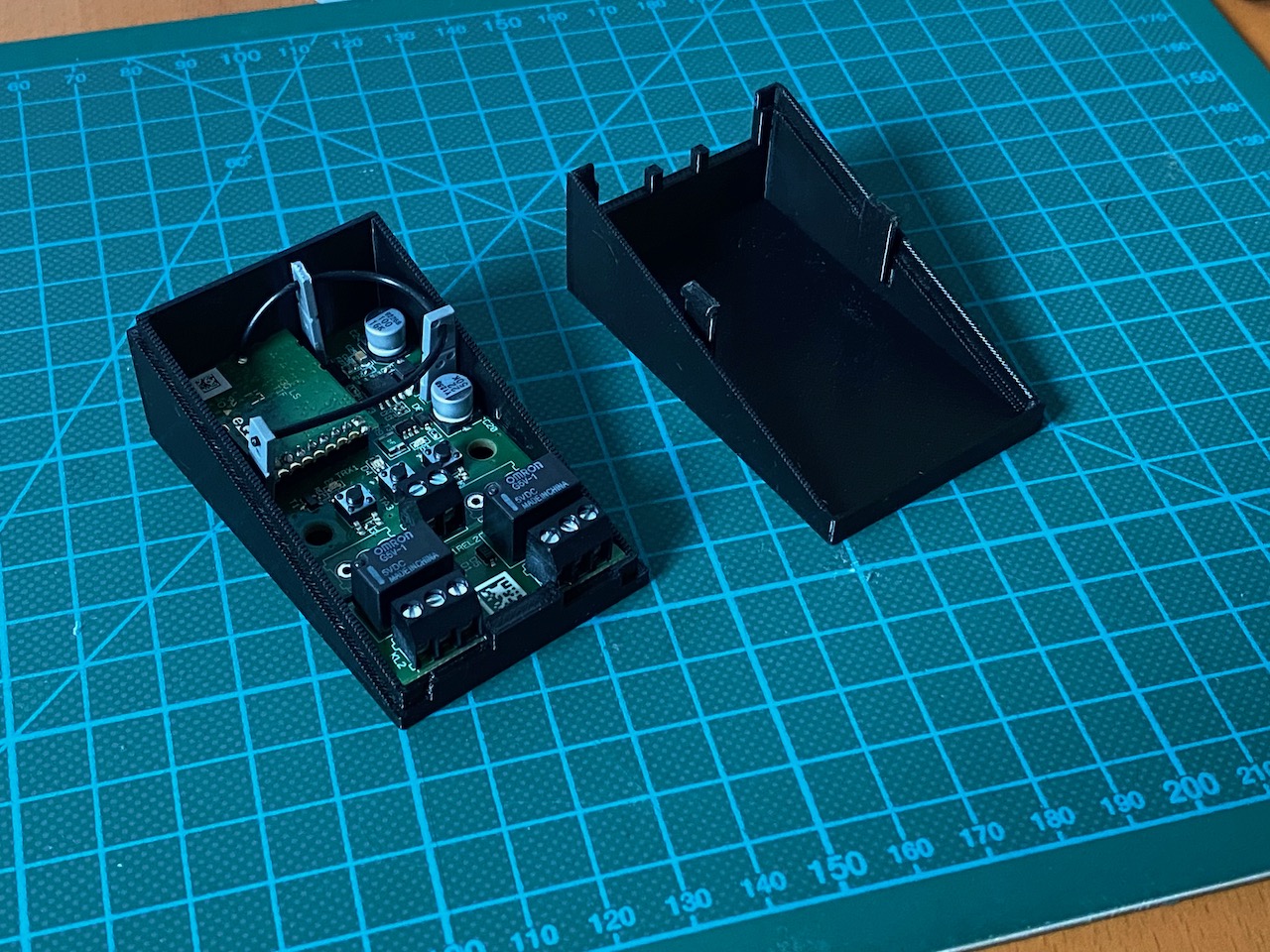 Case for HomeMaticIP HmIP-PCBS2 two relais actor