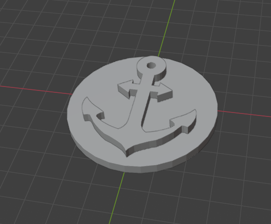 hololive minato aqua crew logo coin