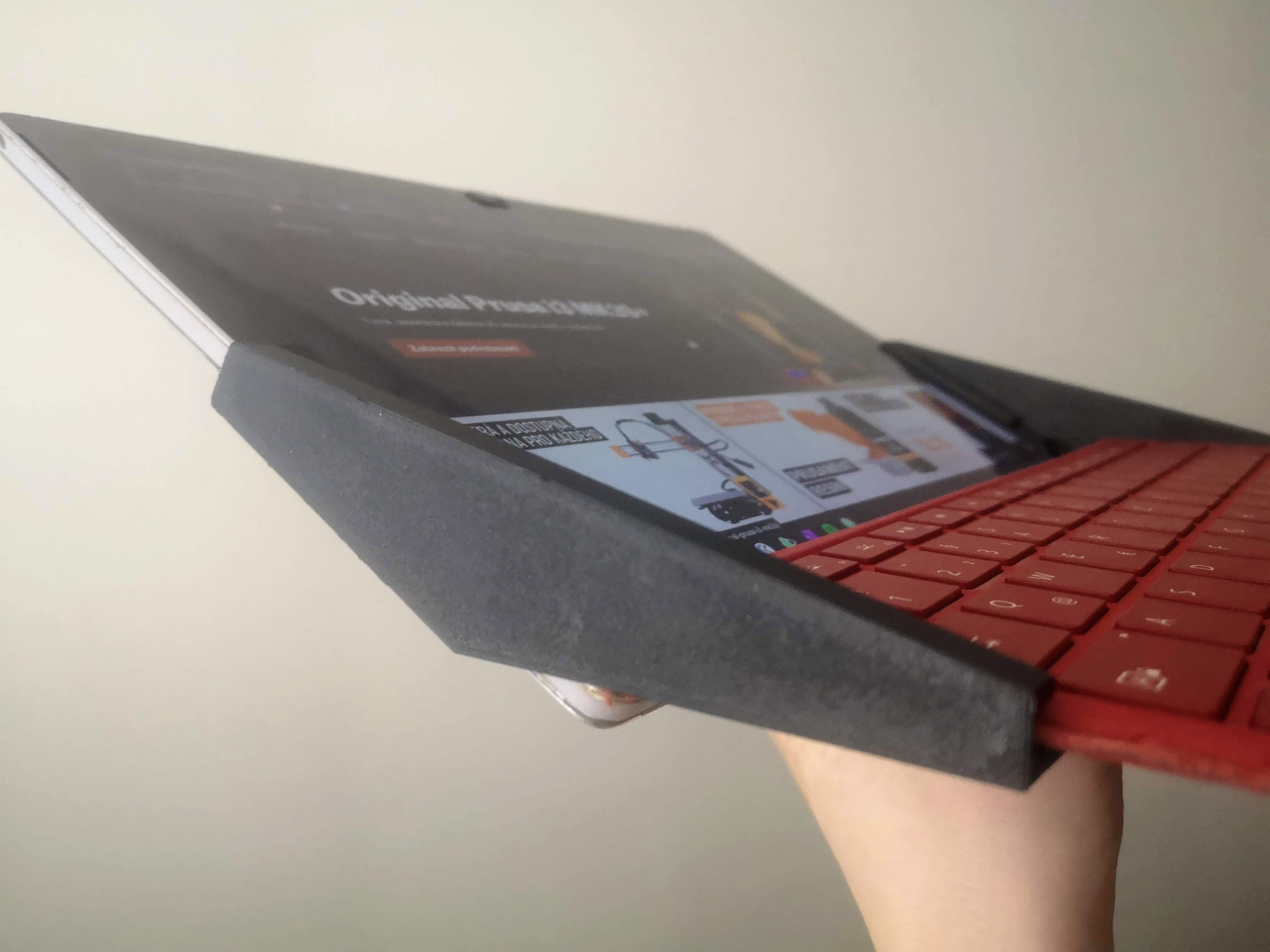 Surface pro holder (stand without back side opened) by annadedo