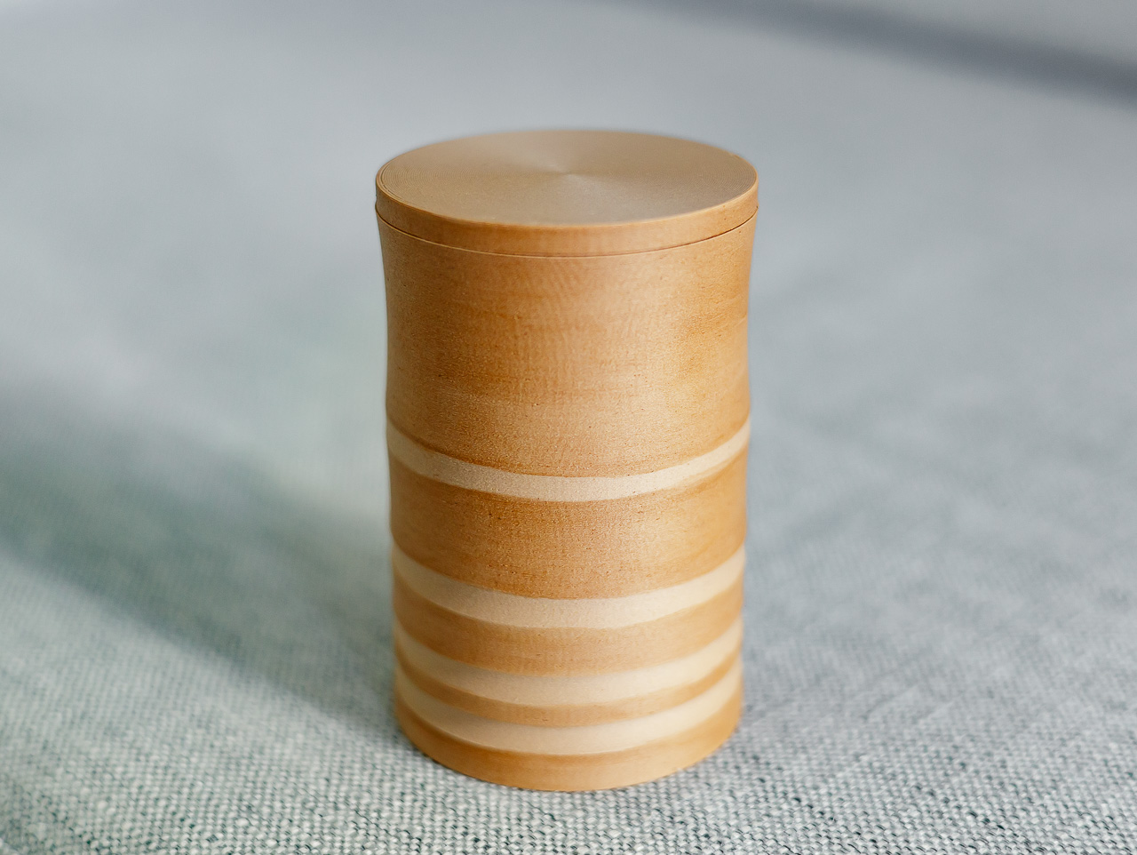 Bamboo Style Jar